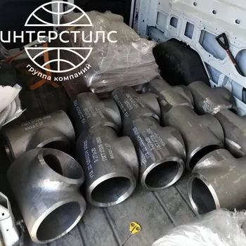 Стальной тройник равнопроходной 76 мм 10 мм 09Г2С ГОСТ 17376-2001 купить в Кызыле